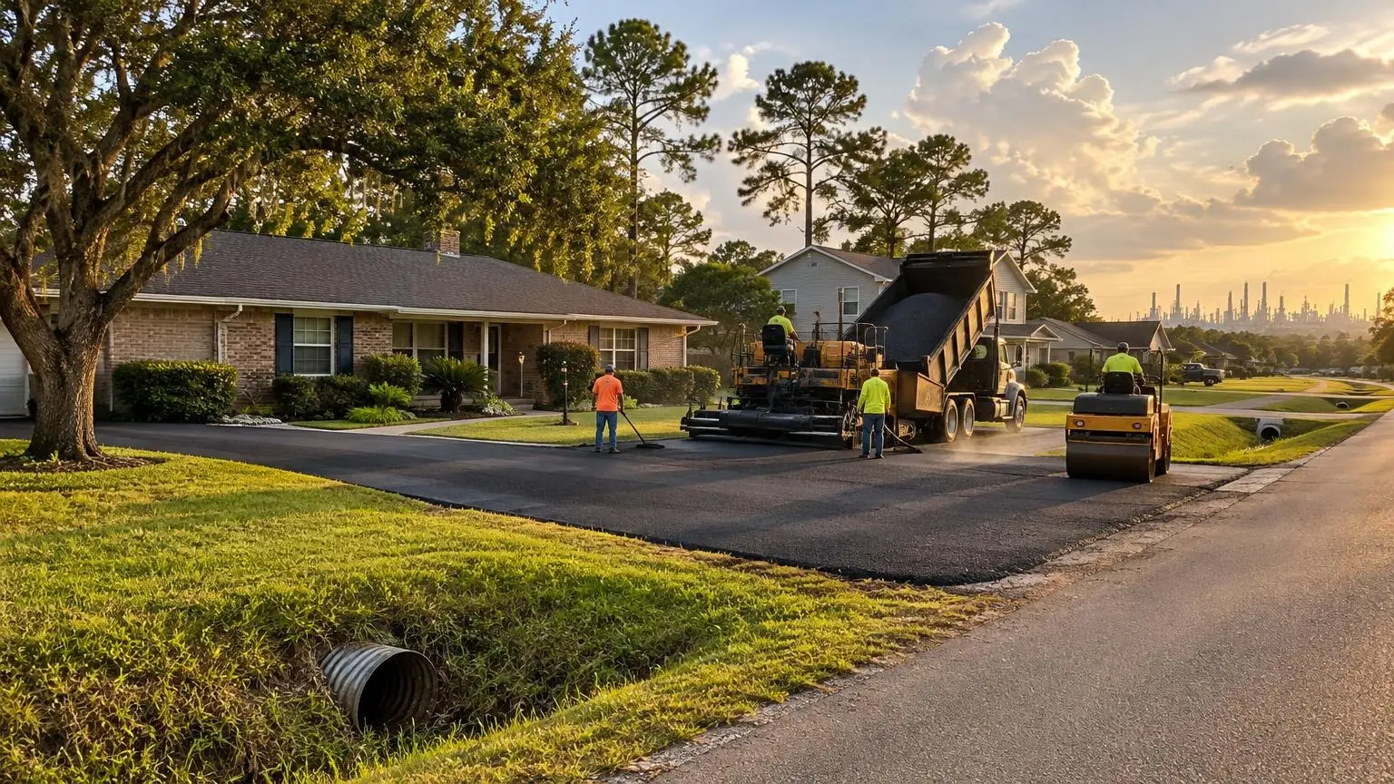 Asphalt Paving in Baytown, TX